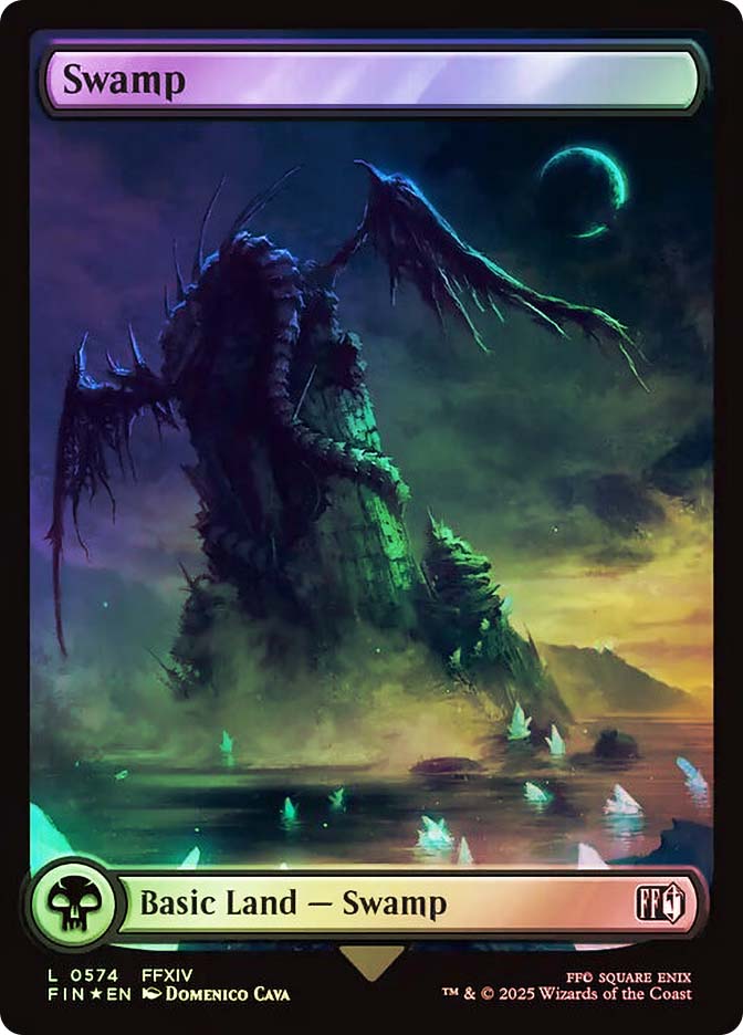 Swamp (#574) (Full Art) (Surge Foil) | FINAL FANTASY