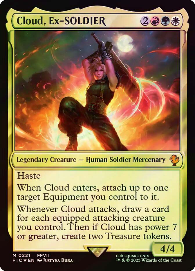 fcts7様　PSA10 Cloud, Ex-SOLDIER Cloud, Ex-SOLDIER | FINAL FANTASY Commander | Star City Games