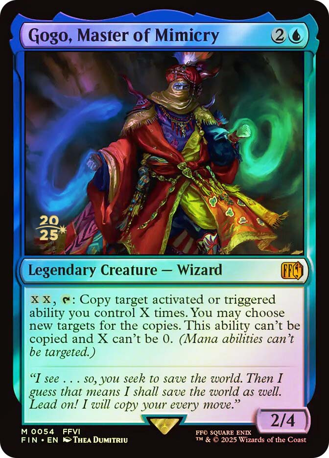 Gogo, Master of Mimicry (Prerelease) (FINAL FANTASY) | Promo