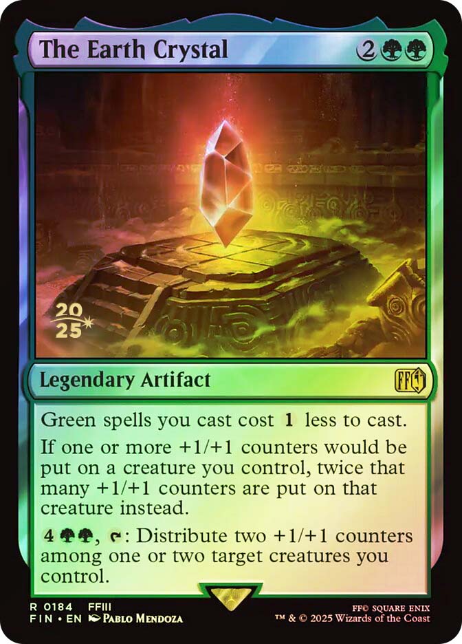 The Earth Crystal (Prerelease) (FINAL FANTASY) | Promo | Star City