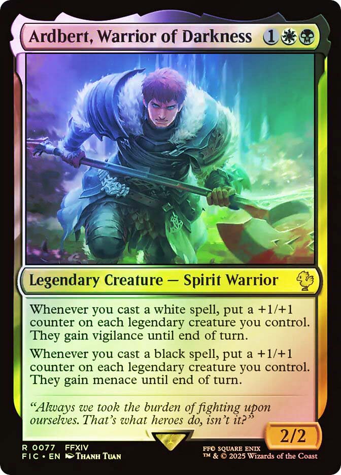 MTG【拡張】闇の戦士、アルバート【Foil】 MTG【拡張】闇の戦士、アルバート【Foil】 FOIL】【日】闇の戦士