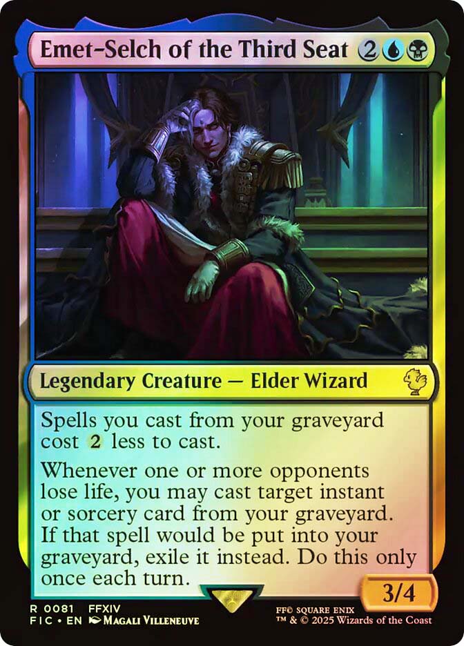emet selch mtg commander deck Emet-Selch, Unsundered // Hades, Sorcerer of Eld [539] [Borderless]  [Character] [FINAL FANTASY] [Surge Foil] – Face to Face Games main image 1