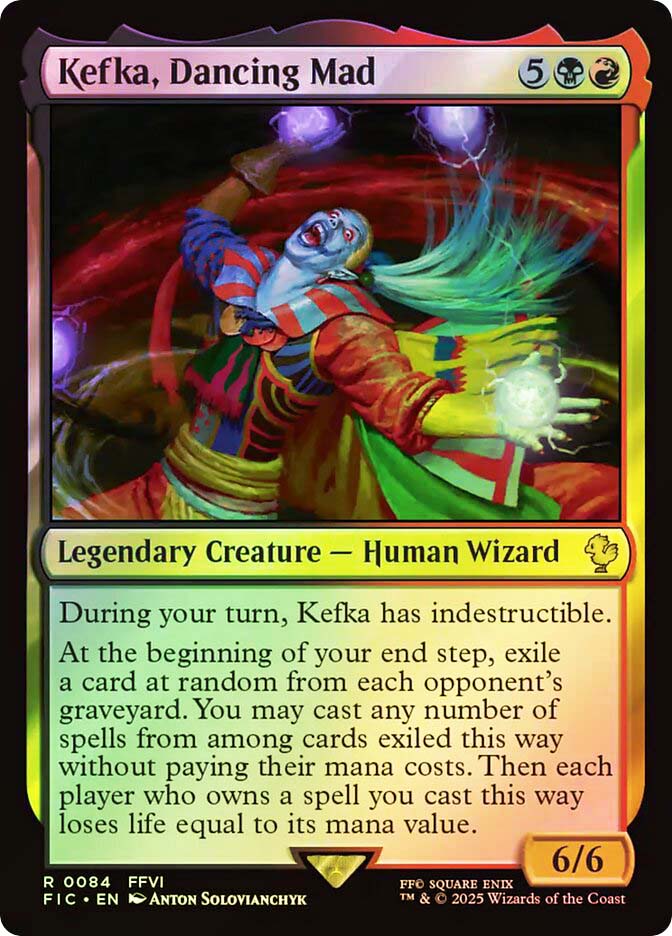 Kefka, Dancing Mad (Surge Foil) | FINAL FANTASY Commander