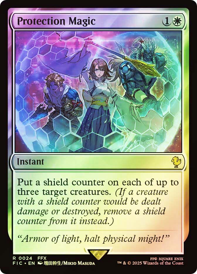 Protection Magic (Surge Foil) | FINAL FANTASY Commander