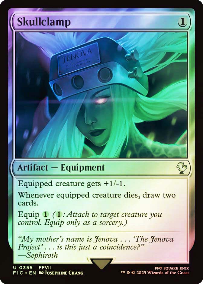 Skullclamp (Surge Foil) | FINAL FANTASY Commander