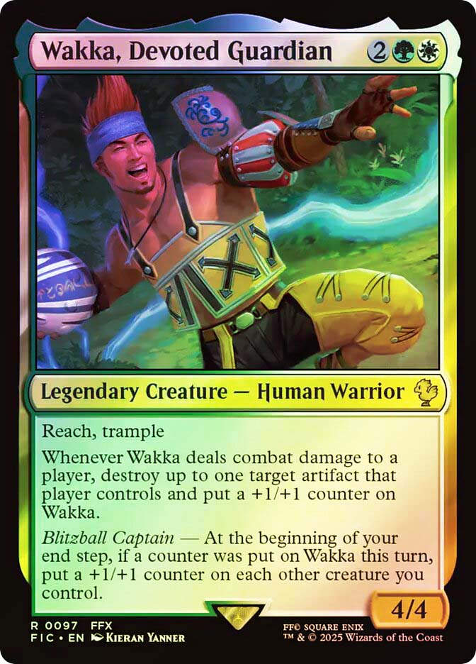 Wakka, Devoted Guardian | FINAL FANTASY Commander | Star City Games