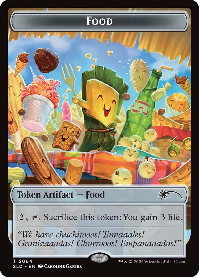 Food Token} | Secret Lair Drop | Star City Games
