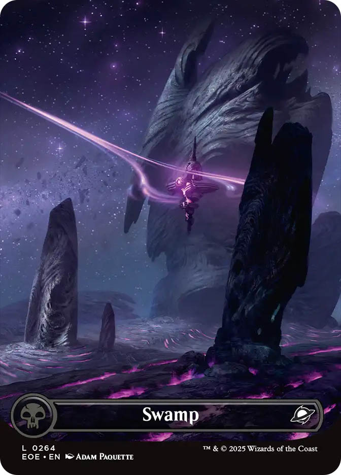 値下げ‼️MTG Swamp アルファ2枚　ベータ3枚　計5枚セット Swamp (0193) - Teenage Mutant Ninja Turtles - Magic: The Gathering