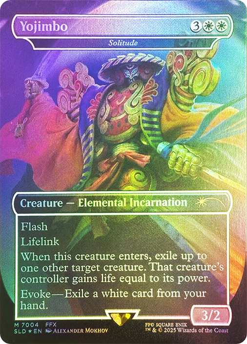 MTG FF ヨウジンボウ Yojimbo 孤独 Solitude FOIL Foil ヨウジンボウ 孤独 日本語版 ファイナルファンタジー
