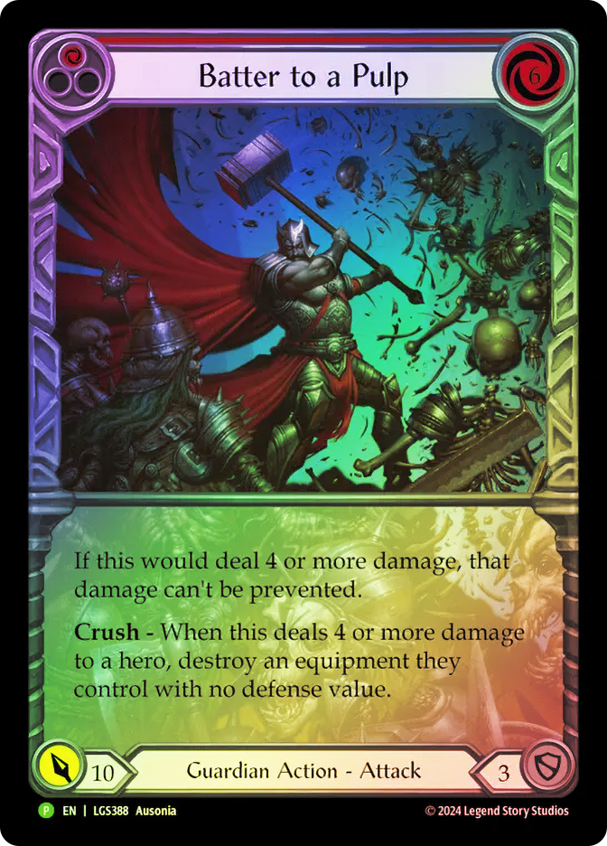 Batter to a Pulp Flesh and Blood プロモ Batter to a Pulp (Pro Quest) (Extended Art) | Promotional