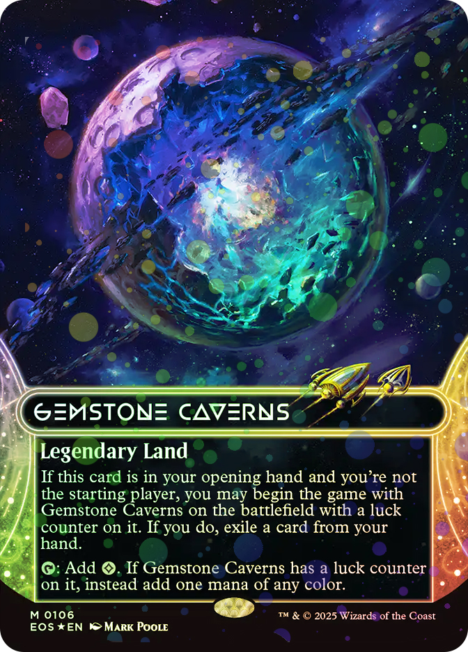 アグラロンドの燦光洞　Gemstone Caverns MTG Gemstone Caverns · Tales of Middle-earth Commander (LTC