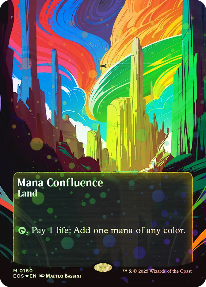 マナの合流点　Mana Confluence　英語foil マナの合流点 Mana Confluence 英語foil マナの合流点 Mana
