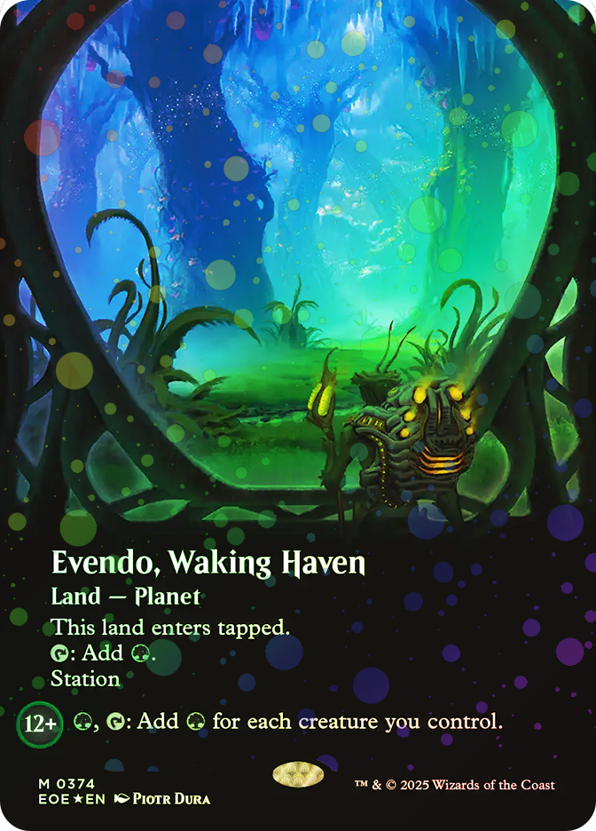 Evendo, Waking Haven (Borderless) (Galaxy Foil) | Edge of