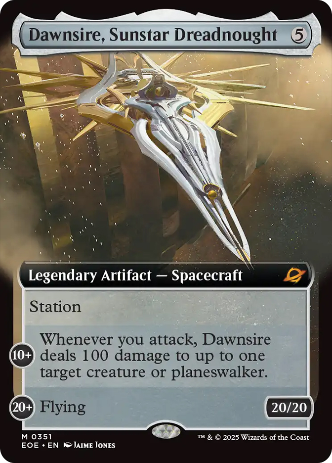 Dawnsire, Sunstar Dreadnought | Edge of Eternities | Star City Games