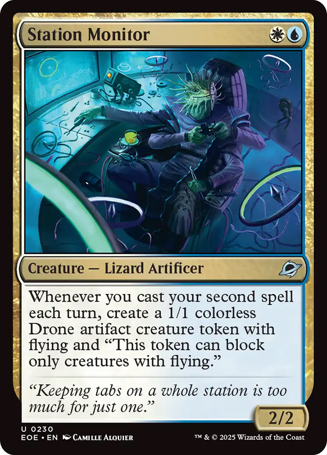 station cards mtg Edge of Eternities Mechanics