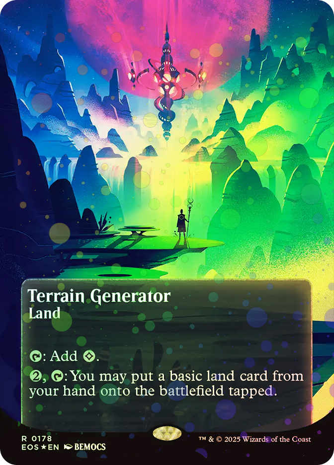 Magic: The Gathering – Carta 'Terrain Generator' (Nemesis) – MTG Singola