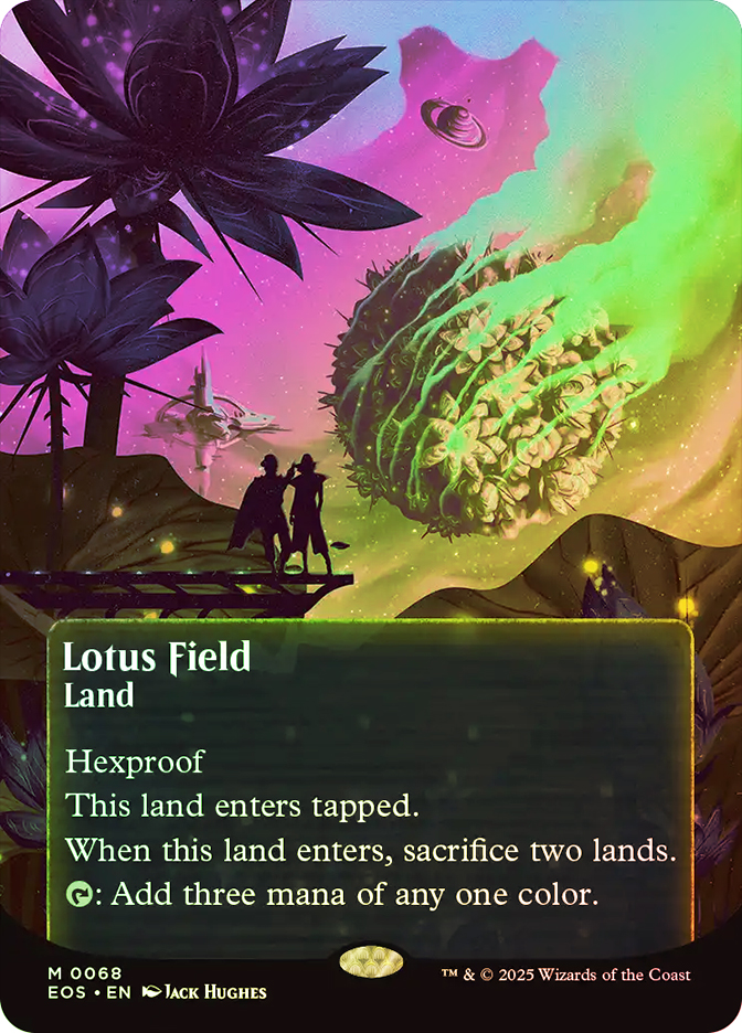 Lotus Field (#068) (Borderless) | Stellar Sights | Star City