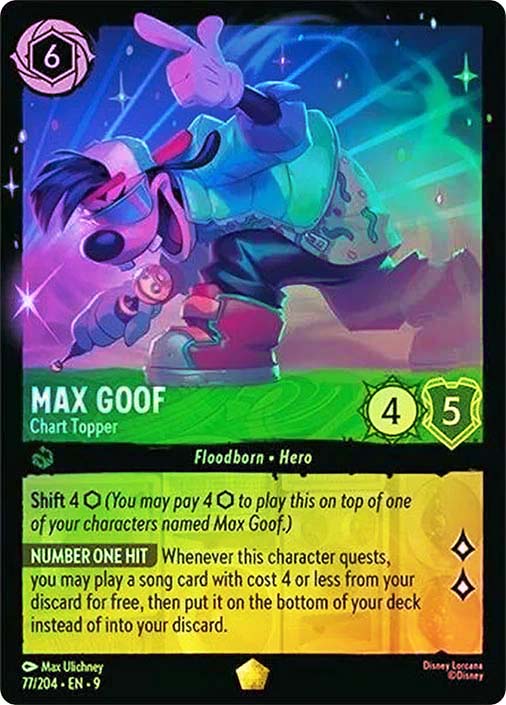 ロルカナ　MAX GOOF マックス　エンチャンテッド　英語版 max-goof-chart-topper__70145.