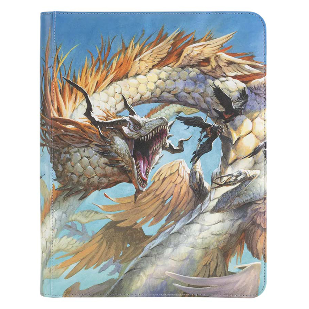 dragon card binder Dragon Shield Zipster Portfolio 9-Pocket Binder - The Ejsingandr