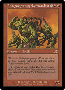 Siege-Gang Commander | Scourge - German | Star City Games