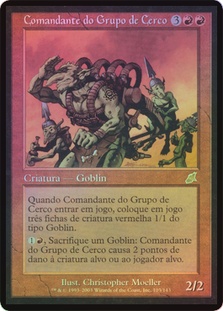 Siege-Gang Commander | Scourge - Portuguese | Star City Games