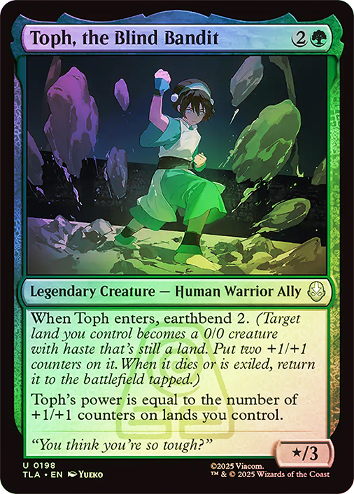 Toph, the Blind Bandit | Avatar: The Last Airbender | Star City Games