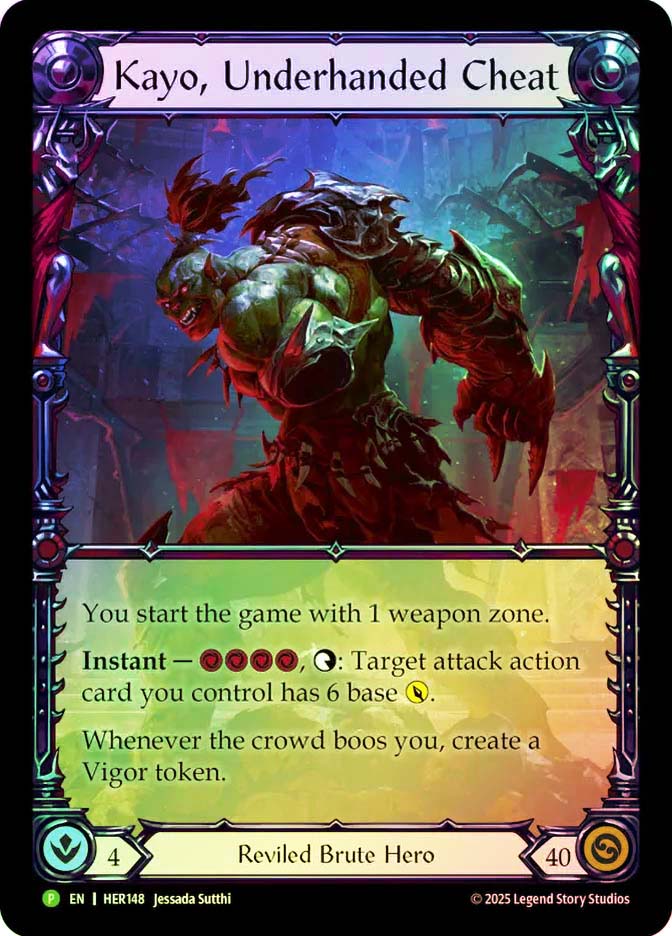 Kayo, Underhanded Cheat (Calling) (Extended Art) | Promotional