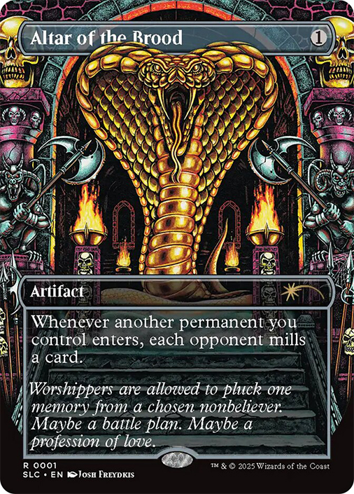 群の祭壇/Altar of the Brood SecretLair 4枚 Altar of the Brood (Secret Lair Countdown) | Secret Lair Drop