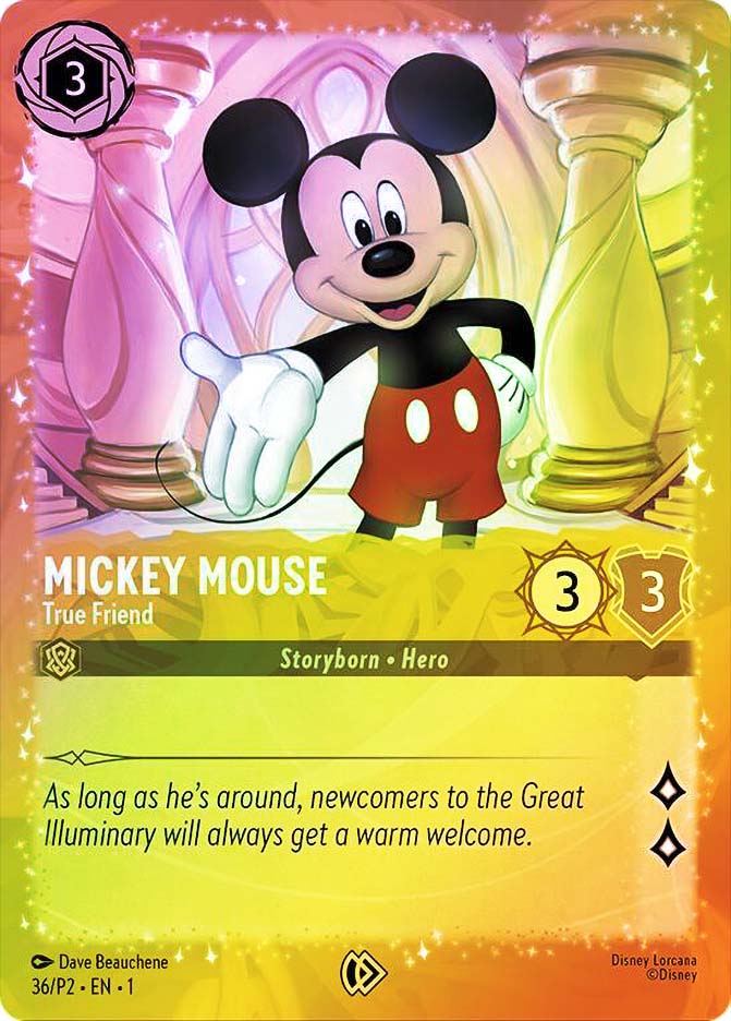 Mickey Mouse - True Friend (Puzzle) | Promotional Cards | Star