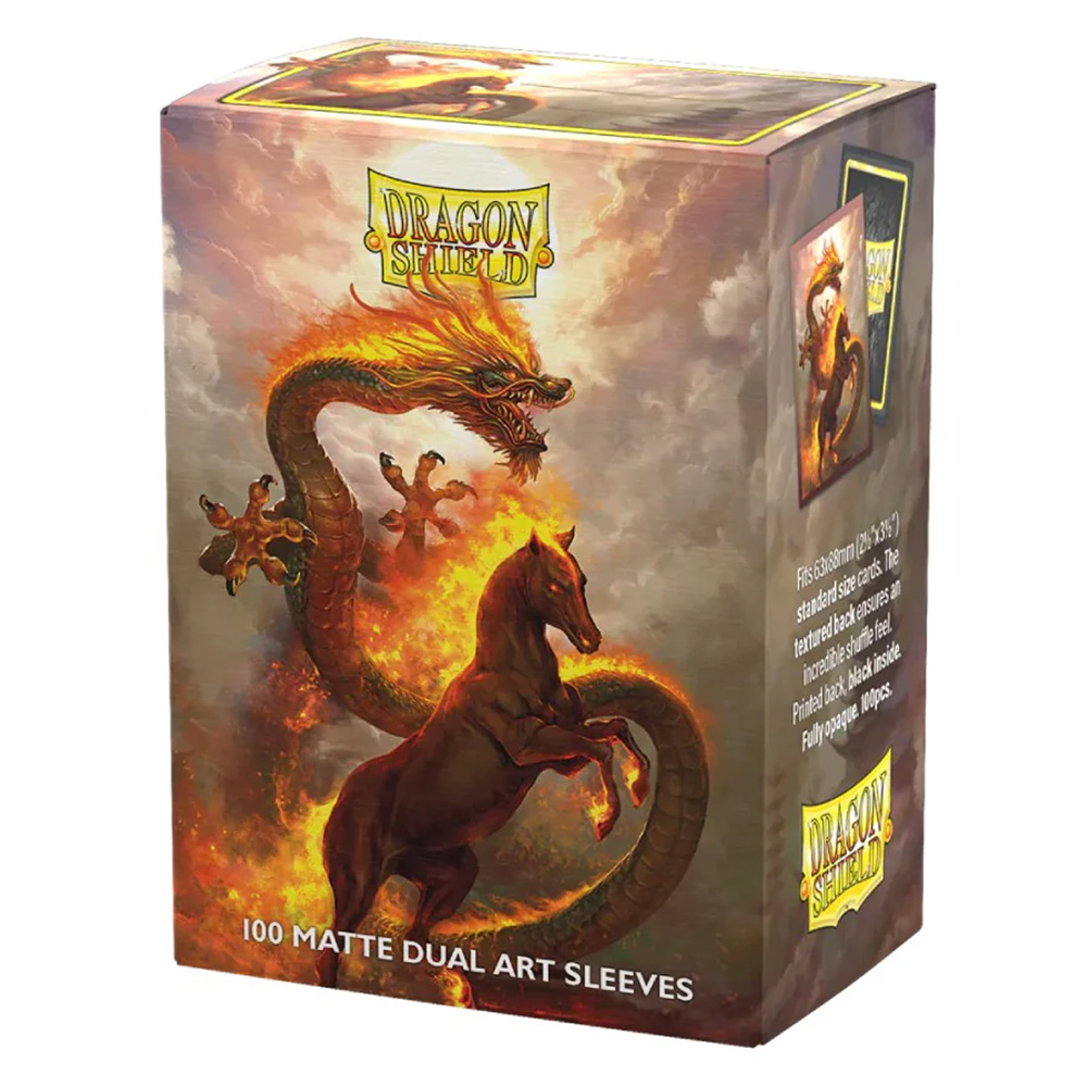 Dragon Shield Sleeves - Matte Dual Art - Chinese New Year 2026
