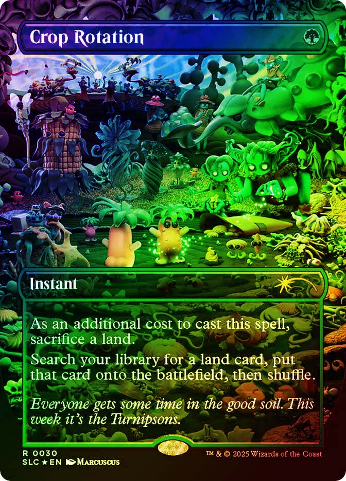 【foil】Crop Rotation MTG Crop Rotation (Secret Lair Countdown) | Secret Lair Drop | Star
