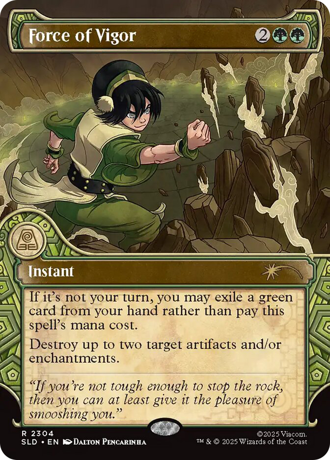 Force of Vigor (Avatar: The Last Airbender) | Secret Lair Drop