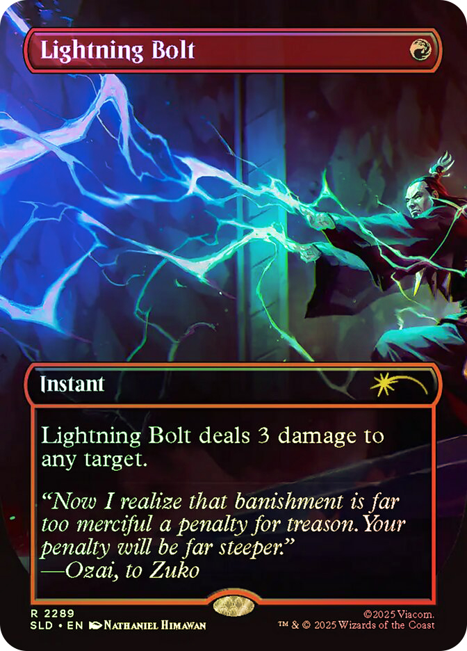 Lightning Bolt (Avatar: The Last Airbender) | Secret Lair Drop