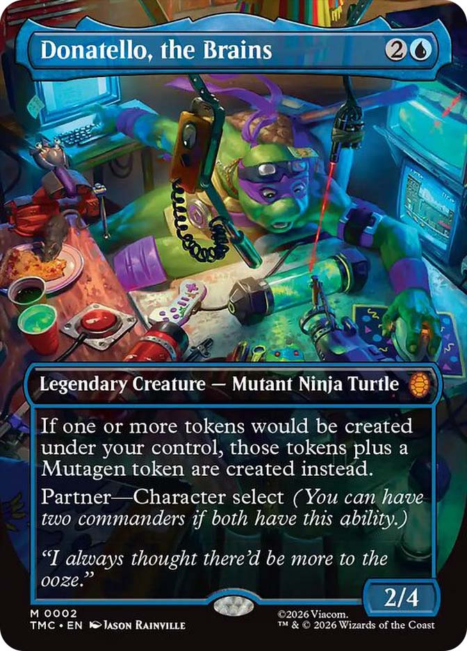 DONATELLO, THE BRAINS - MTGカード Donatello, the Brains | Teenage Mutant Ninja Turtles Eternal