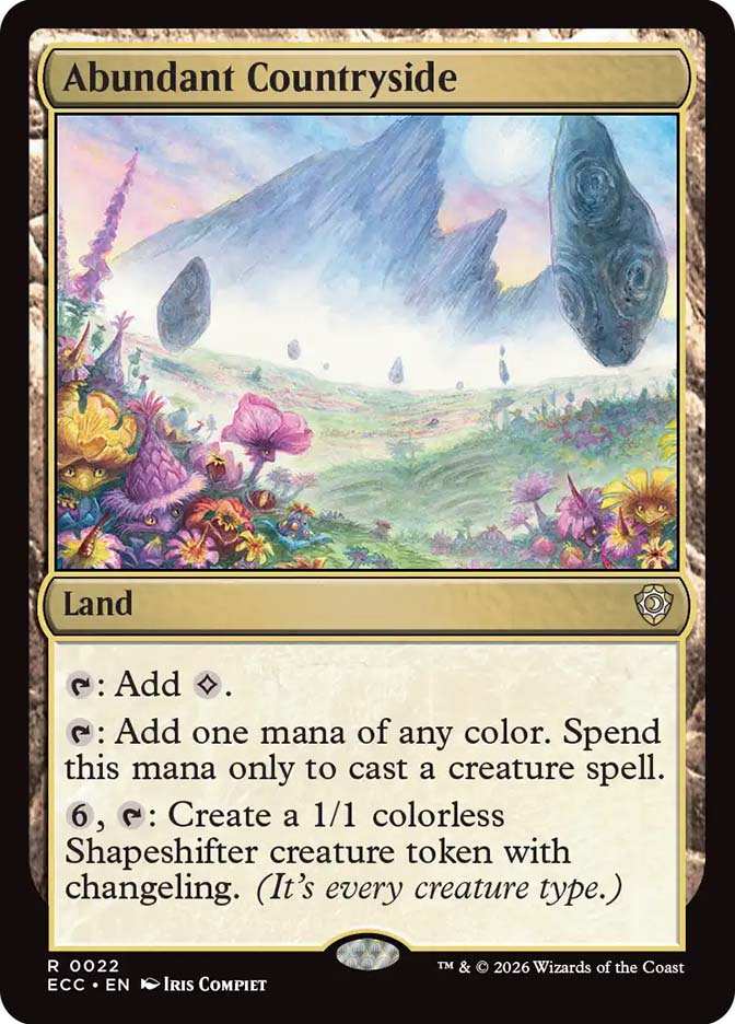 MTG 豊かな在郷/Abundant Countryside 2枚セット Abundant Countryside | Lorwyn Eclipsed Commander | Star City Games