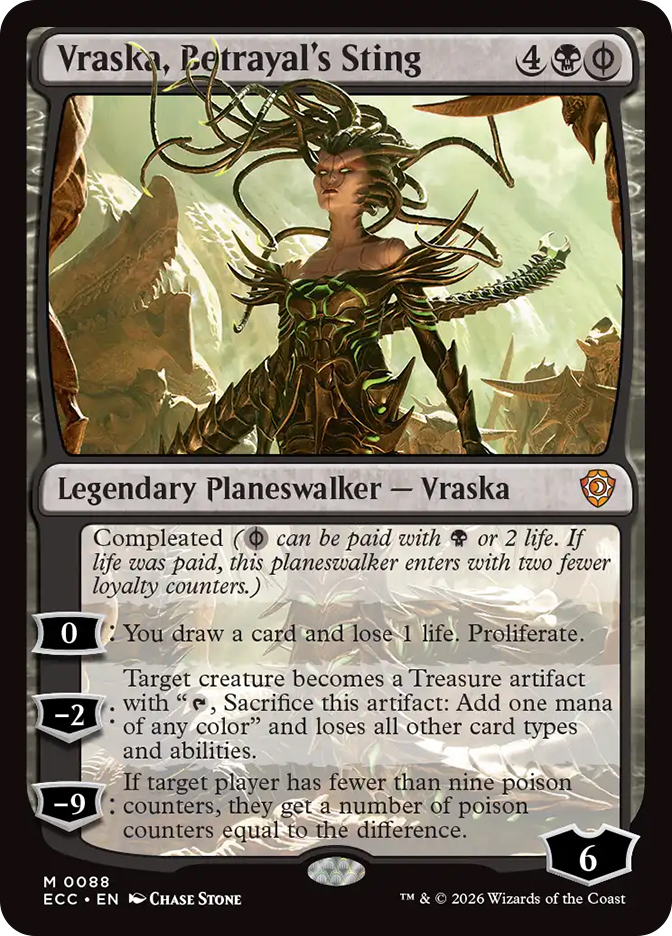 Vraska, Betrayal's Sting | Lorwyn Eclipsed Commander | Star City Games
