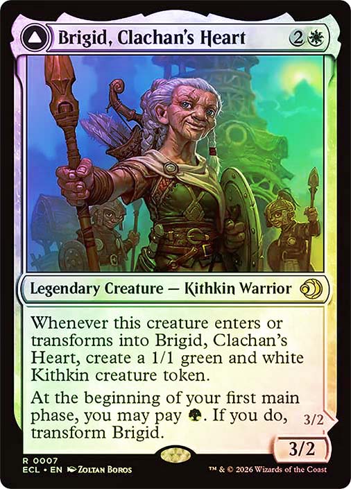 Brigid, Clachan's Heart // Brigid, Doun's Mind | Lorwyn Eclipsed