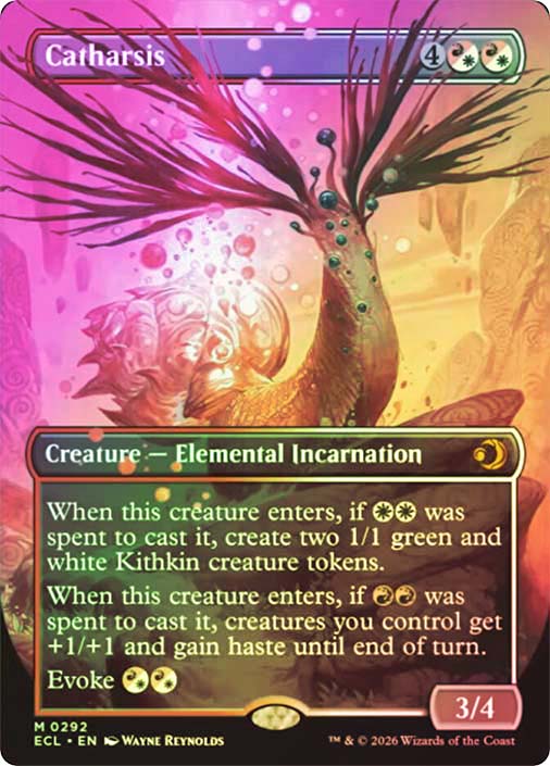 【MTオー様用】STRANGE LAND / Catharsis Catharsis Art Card • Art Series: Lorwyn Eclipsed (AECL) #34
