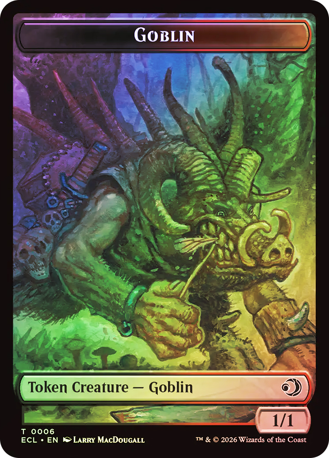 Owl MTG Goblinトークン Goblin Token} // {Treefolk Token} | Lorwyn Eclipsed | Star City Games