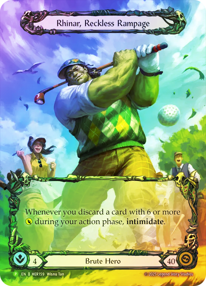 Rhinar, Reckless Rampage (World Championship) | Promotional Cards