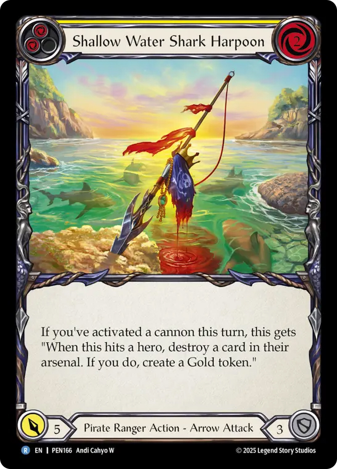 その他 Flesh and Blood King Shark Harpoon Shallow Water Shark Harpoon | Compendium of Rathe | Star City Games