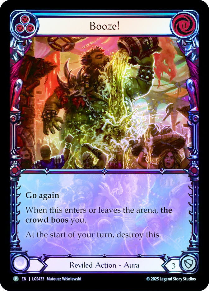 FaB BLACK FRIDAY Pack ５個 Booze! (Black Friday) | Promotional Cards | Star City Games