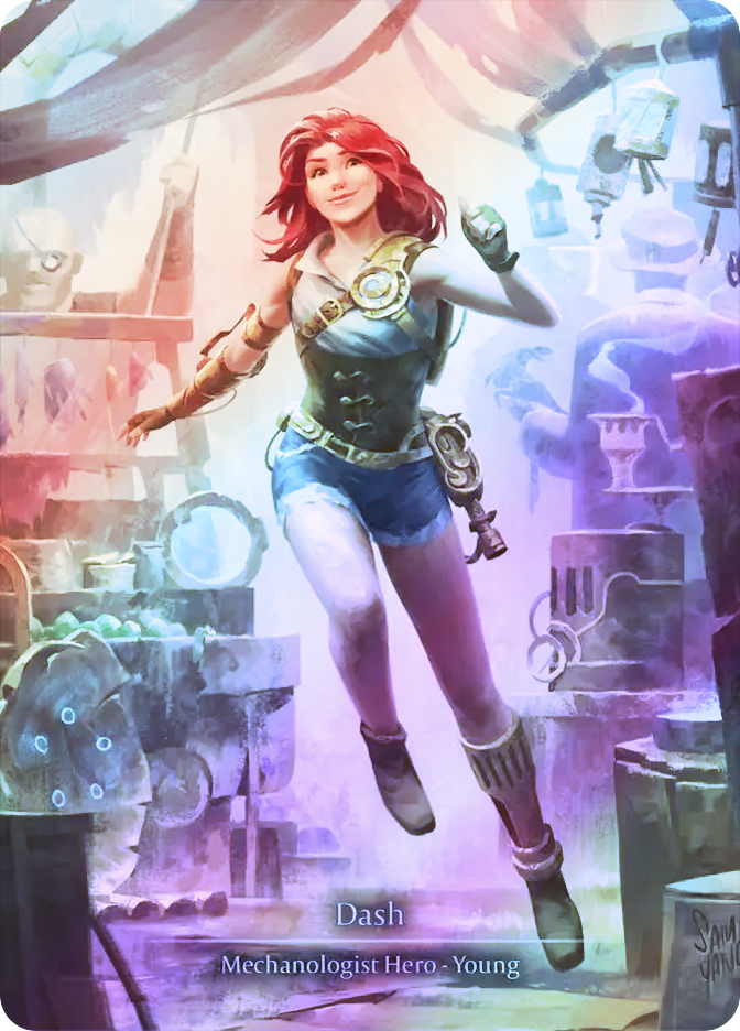 ダッシュ/Dash（若い）Marvel　CF　Flesh and Blood dash-marvel-back-338__35426.