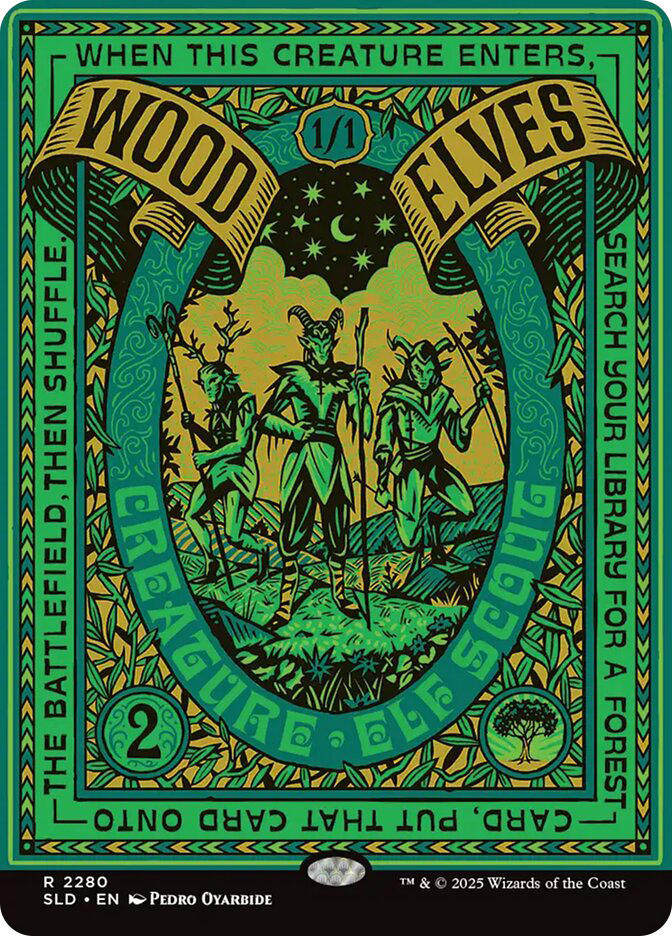 Wood Elves | Secret Lair Drop | Star City Games