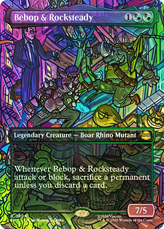 Bebop & Rocksteady | Teenage Mutant Ninja Turtles | Star City Games