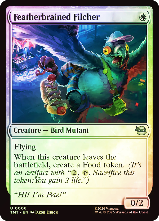 Featherbrained Filcher | Teenage Mutant Ninja Turtles | Star City