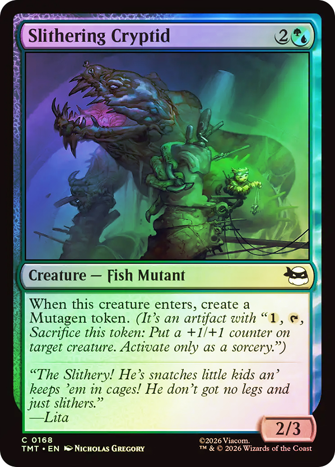 favorite mtg card Cryptid Playing Set The Unemployed Philosophers Guild The Gathering Cryptid Quest Card: Sykesville Monster