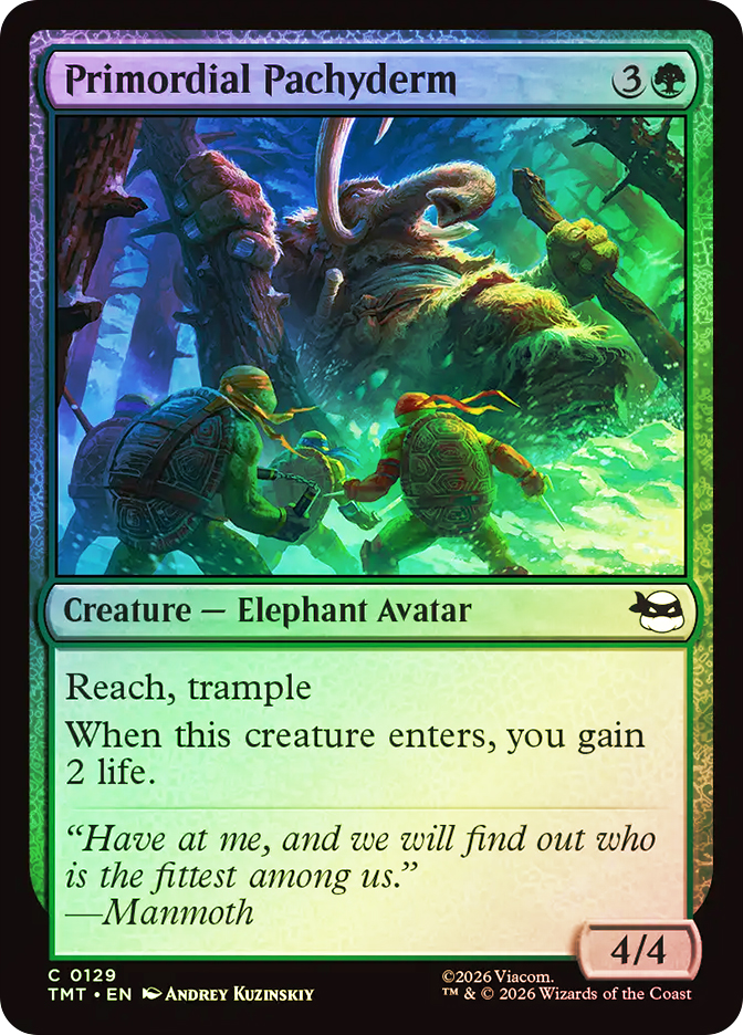 Primordial Pachyderm | Teenage Mutant Ninja Turtles | Star City Games