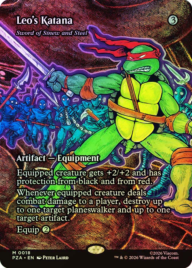 Sword of Sinew and Steel (Leo's Katana) | Teenage Mutant Ninja