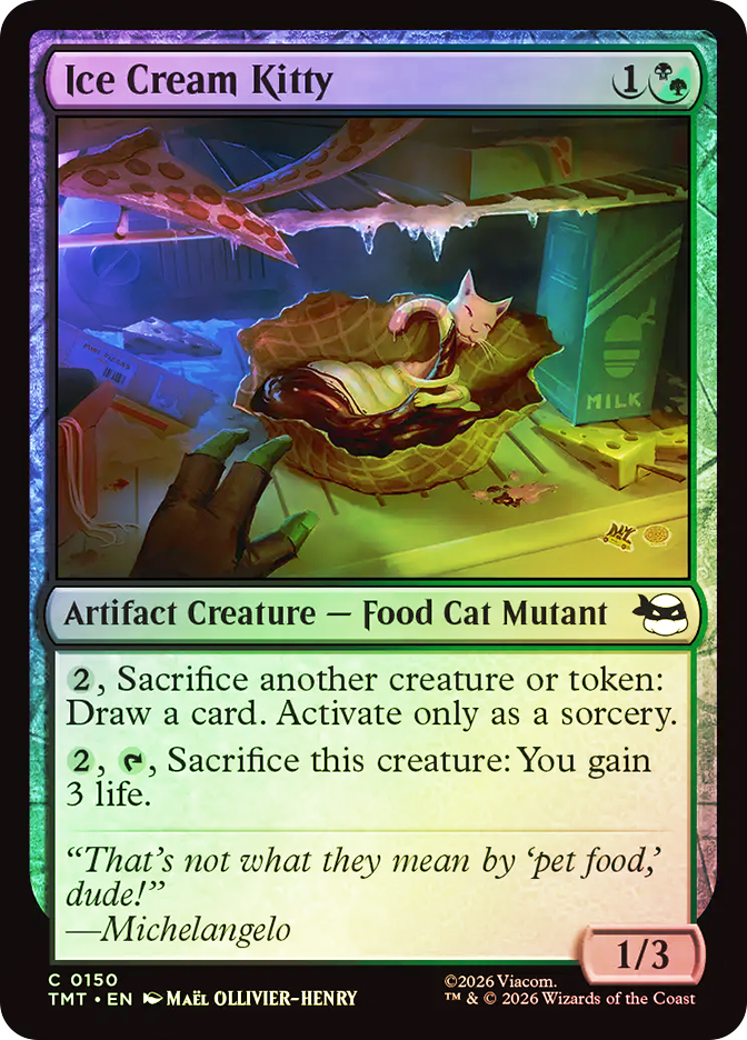 Ice Cream Kitty | Teenage Mutant Ninja Turtles | Star City Games